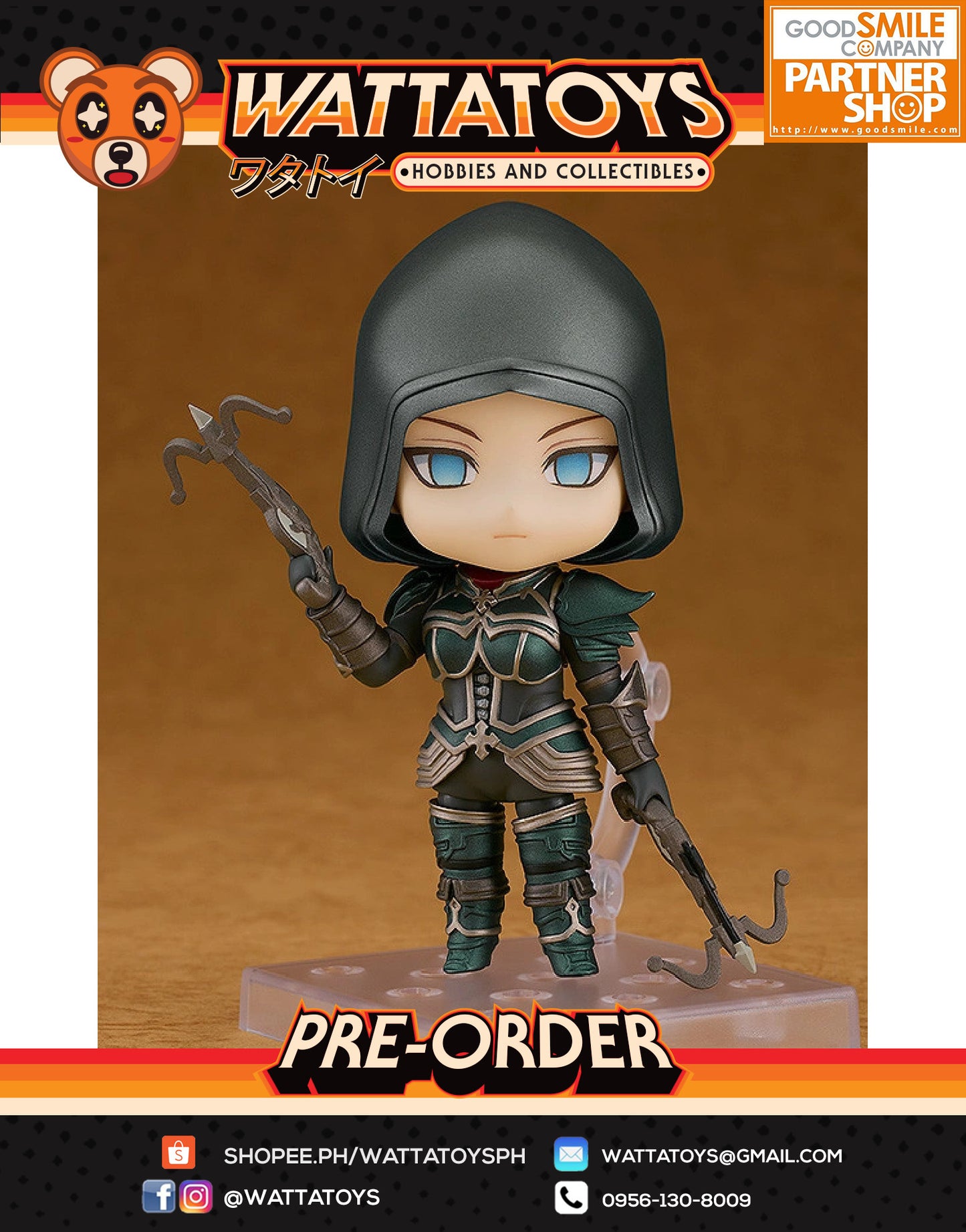 PRE ORDER Nendoroid 2180 Diablo Demon Hunter