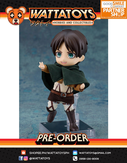 PRE ORDER Nendoroid Doll Attack on Titan - Eren Yeager