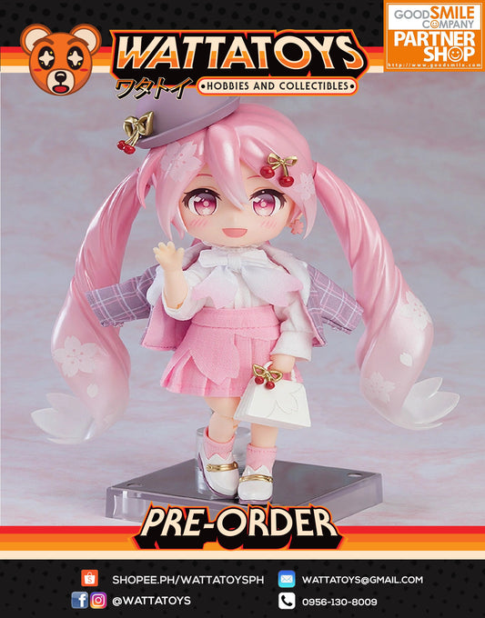 PRE ORDER Nendoroid Doll Sakura Miku: Hanami Outfit Ver.