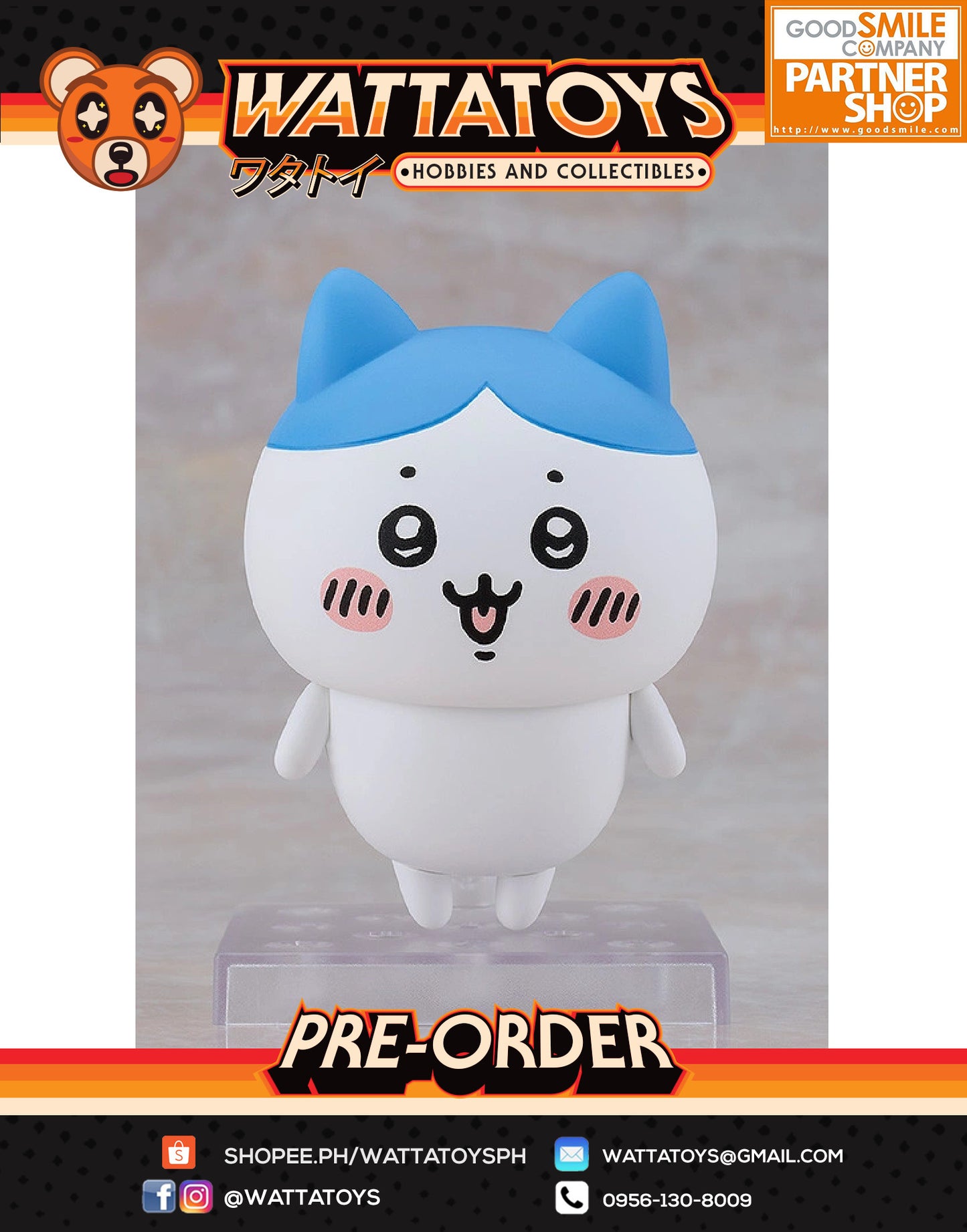 PRE ORDER Nendoroid 2168 Chiikawa -  Hachiware