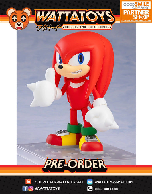 PRE ORDER Nendoroid 2179 Sonic the Hedgehog Knuckles