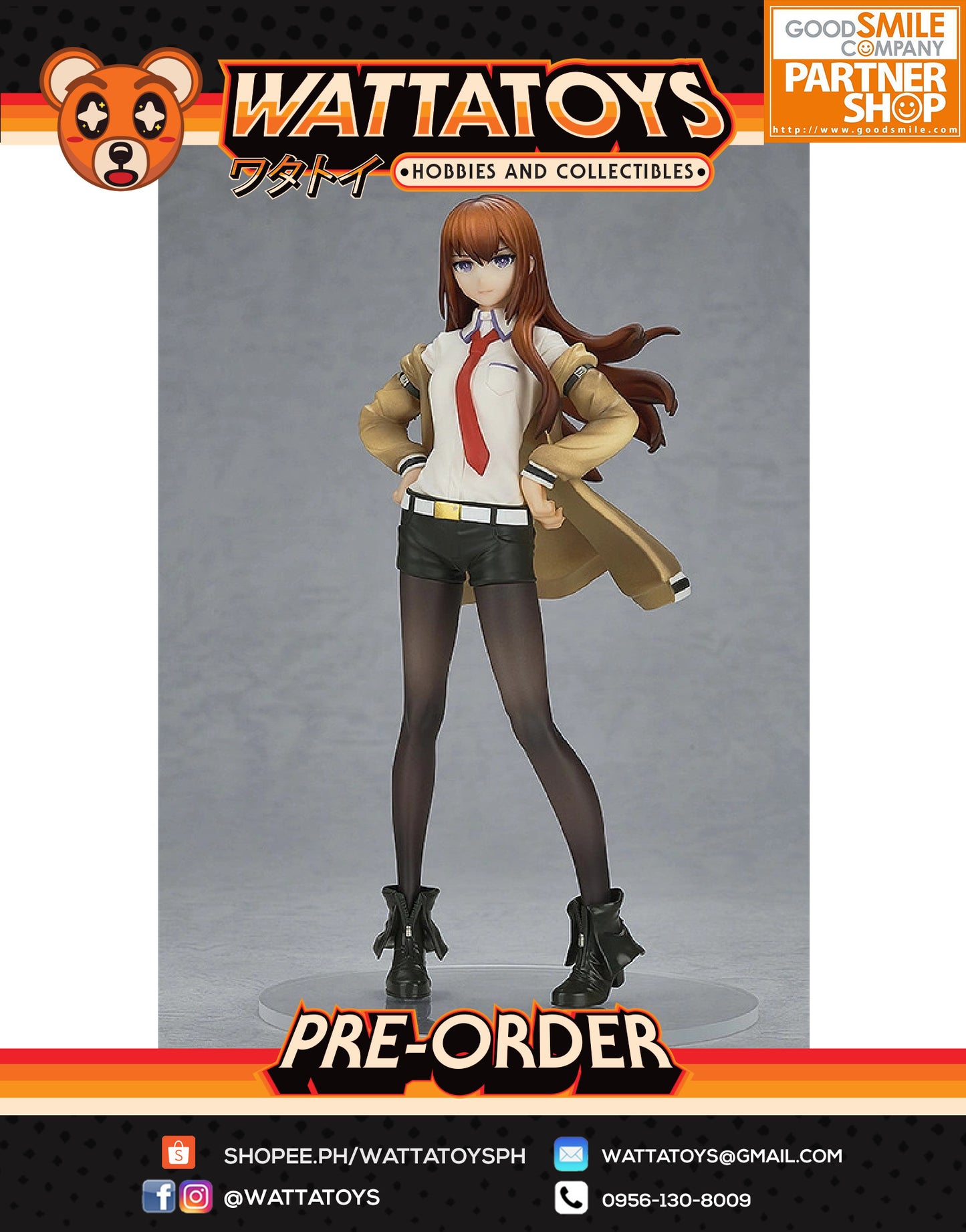 PRE ORDER POP UP PARADE STEINS;GATE Kurisu Makise