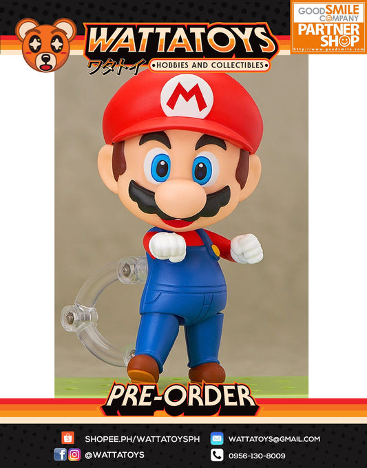 PRE ORDER Nendoroid 473 Super Mario - Mario (re-run)