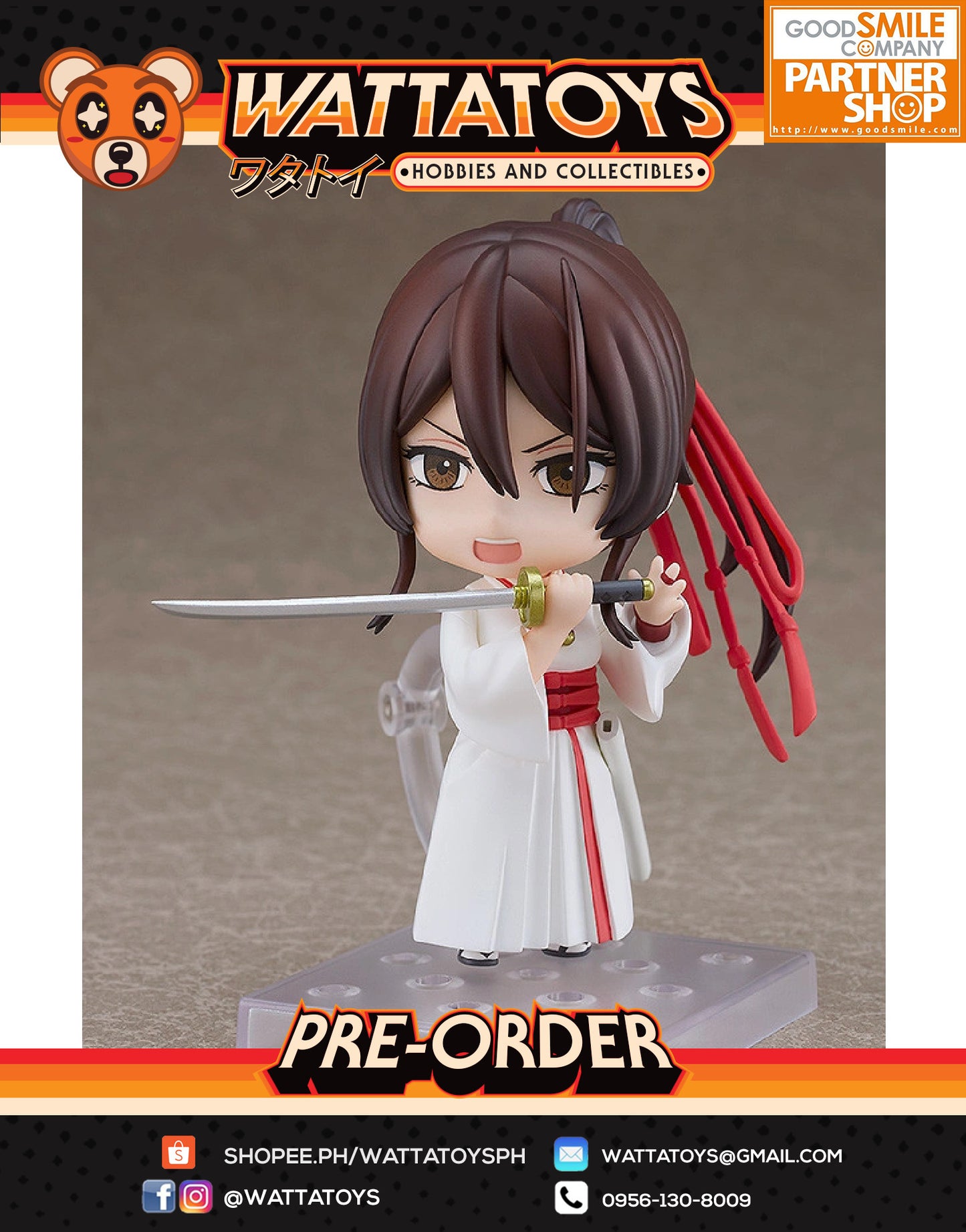 PRE ORDER Nendoroid 2185 Hell's Paradise: Jigokuraku - Yamada Asaemon Sagiri