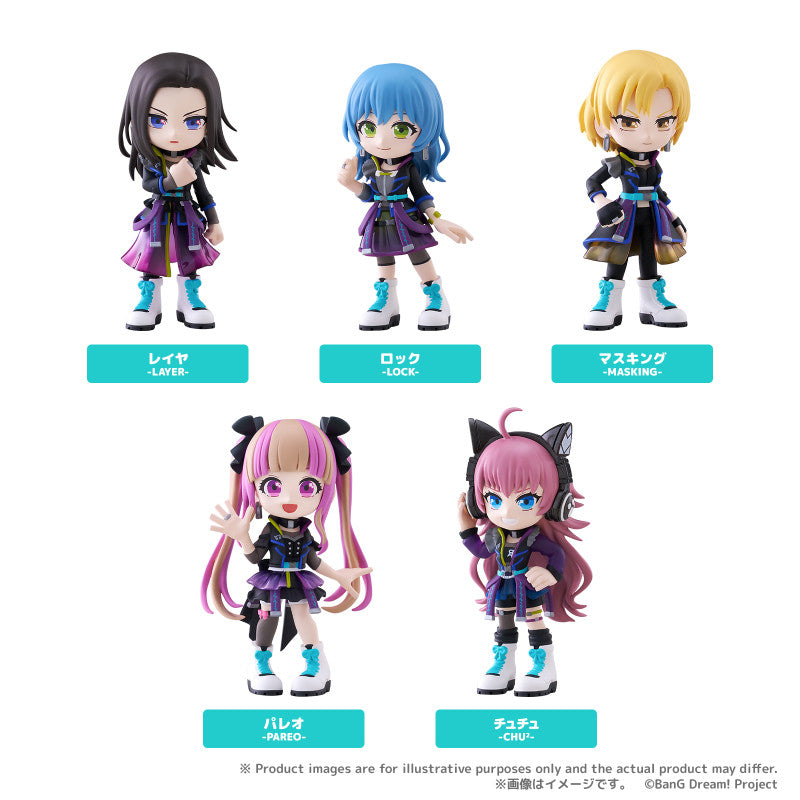 [PRE-ORDER] Bushiroad Creative PalVerse BanG Dream! RAISE A SUILEN (Set of 5 figures)