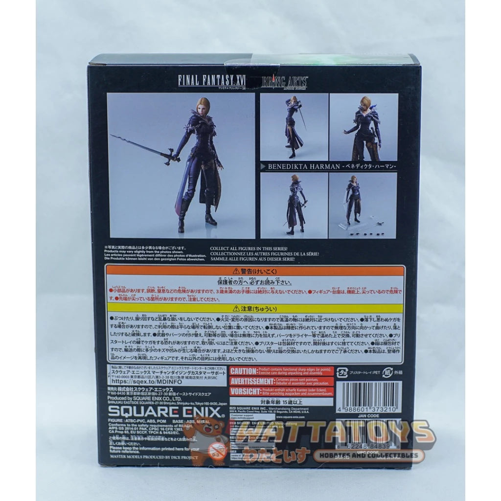 SQUARE ENIX Bring Arts Action Figure - Final Fantasy XVI - Benedikta Harman