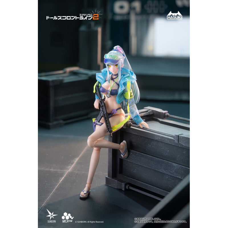 [PRE-ORDER] HASUKI PA013 1/12 Scale POCKET ART GIRL’s FRONTLINE Klukai (Cerulean Breaker Ver.) COMBO Ed. Action Figure