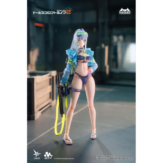 [PRE-ORDER] HASUKI PA013 1/12 Scale POCKET ART GIRL’s FRONTLINE Klukai (Cerulean Breaker Ver.) COMBO Ed. Action Figure
