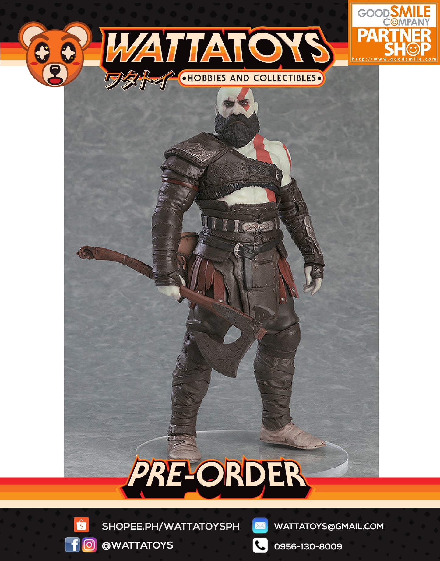 PRE ORDER POP UP PARADE God of War Ragnarök Kratos