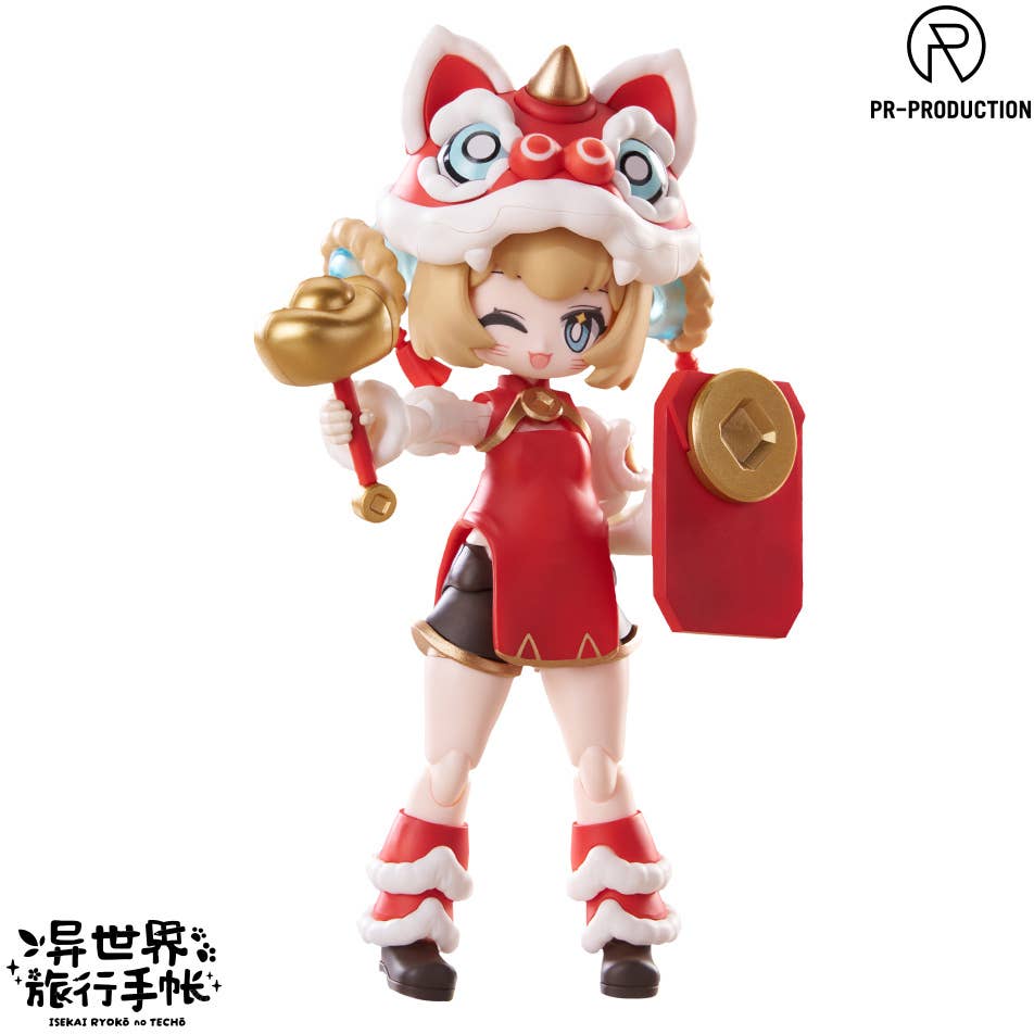 [PRE-ORDER] PR-Production Isekai Ryoko no Techo SP01 New Warrior Lennie Brown New Year Ver. Plastic Kit