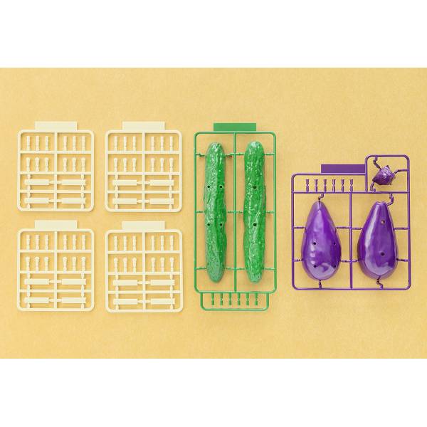 [PRE-ORDER] StudioSYUTO Shoryo Uma Plastic Model Cucumber & Eggplant
