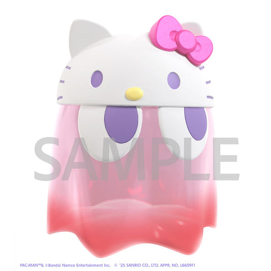 [PRE-ORDER] Megahouse Pac-Man×Sanrio Characters Chibicollect Figure DX Ghost Hello Kitty Clear Color Ver.