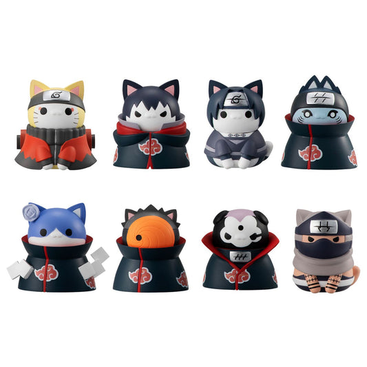 [PRE-ORDER] Megahouse box of 8 - MEGA CAT PROJECT NARUTO Shippuden Nyaruto! Defense battle of village of Konoha (Repeat)