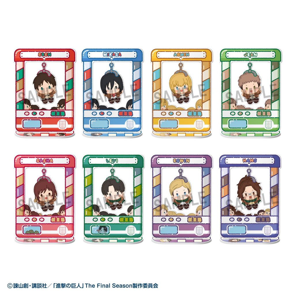 [PRE-ORDER] Megahouse box of 8 - Chara Catcher - Attack on Titan