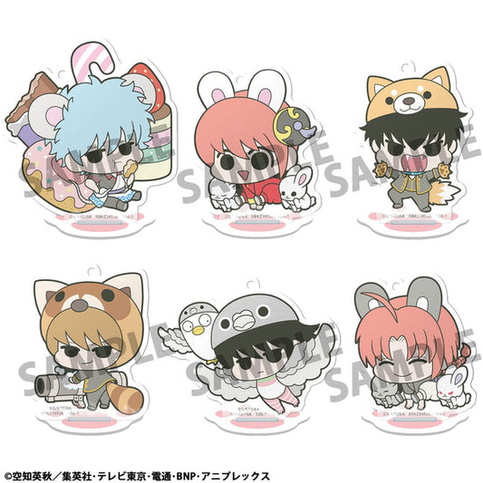 [PRE-ORDER] Megahouse BOX OF 6 - Acrylic Stand Gintama Prince Hata & Animal Paradise