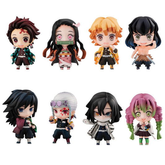 [PRE-ORDER] Megahouse SET OF 8 Demon Slayer：Kimetsu no Yaiba Tanjiro & Friends Mascot Collection (1)