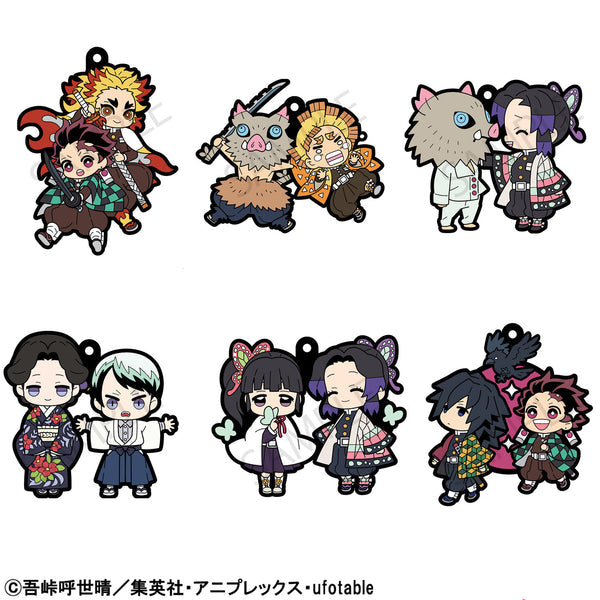 [PRE-ORDER] Megahouse BOX OF 6 - Rubber Mascot Buddycolle Demon Slayer：Kimetsu no Yaiba Vol.4（Repeat)