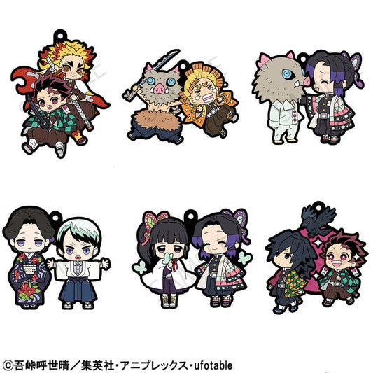 [PRE-ORDER] Megahouse BOX OF 6 - Rubber Mascot Buddycolle Demon Slayer：Kimetsu no Yaiba Vol.4（Repeat)