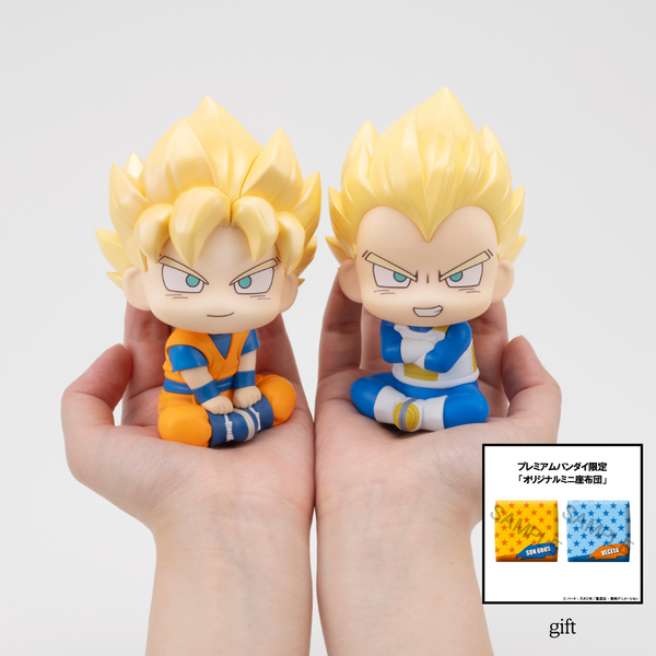 [PRE-ORDER] Megahouse Lookup Dragon Ball DAIMA Super Saiyan Son Goku  (mini)& Super Saiyan Vegeta (mini) [with gift]
