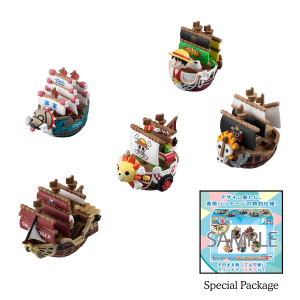[PRE-ORDER] Megahouse YuraColle Series ONE PIECE GRAND LINE Collection Set Vol.3