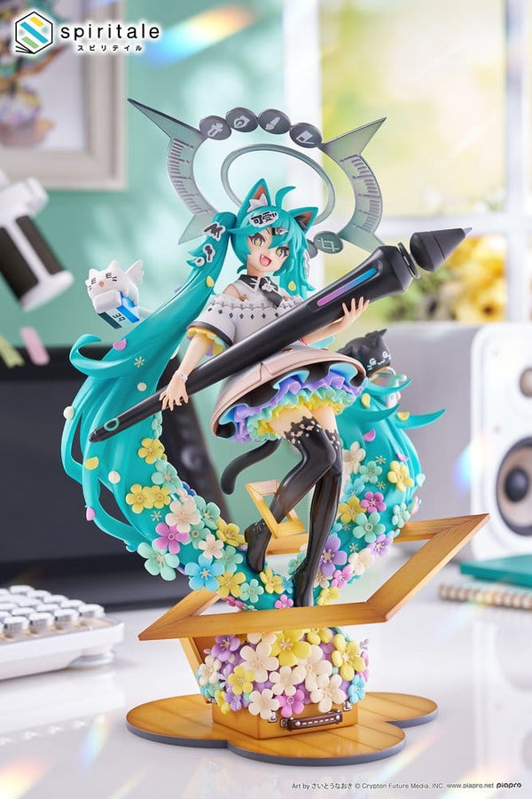 [PRE-ORDER] Taito 1/7 Hatsune Miku × Naoki Saito My Figure Making! The Painter ver. 1/7 Scale Figure