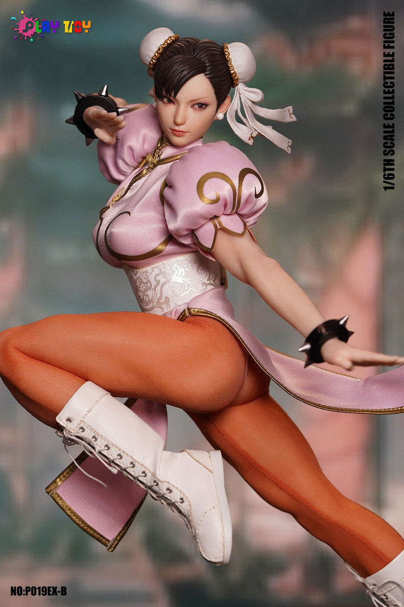 [PRE-ORDER] PLAY TOY Chun-li 1/6 Fighting Goddess (Pink)