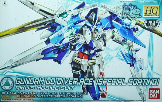 P-Bandai HG Gundam 00 Diver Ace Special Coating