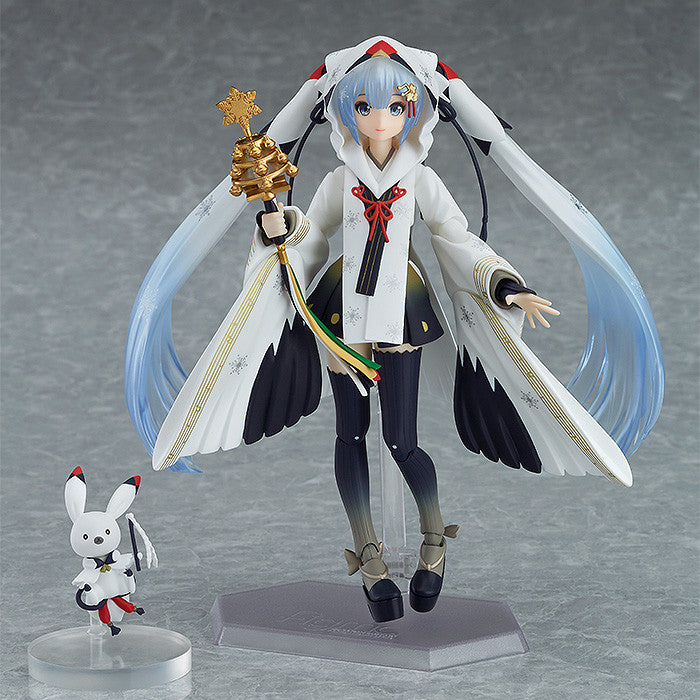 Figma EX-045 Snow Miku: Crane Priestess ver.