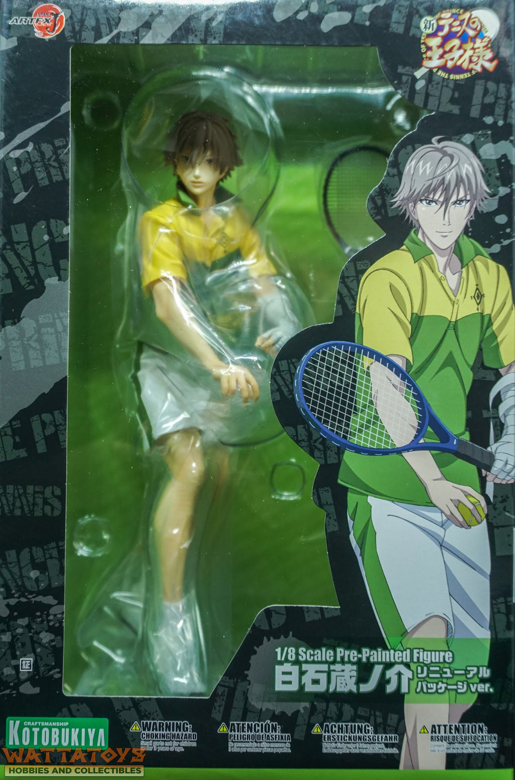 1/8 Prince of Tennis II Kuranosuke Shiraishi Artfx J Renewal Package Ver.