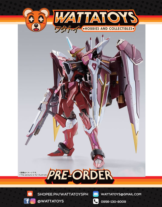 PRE ORDER Metal Build Justice Gundam