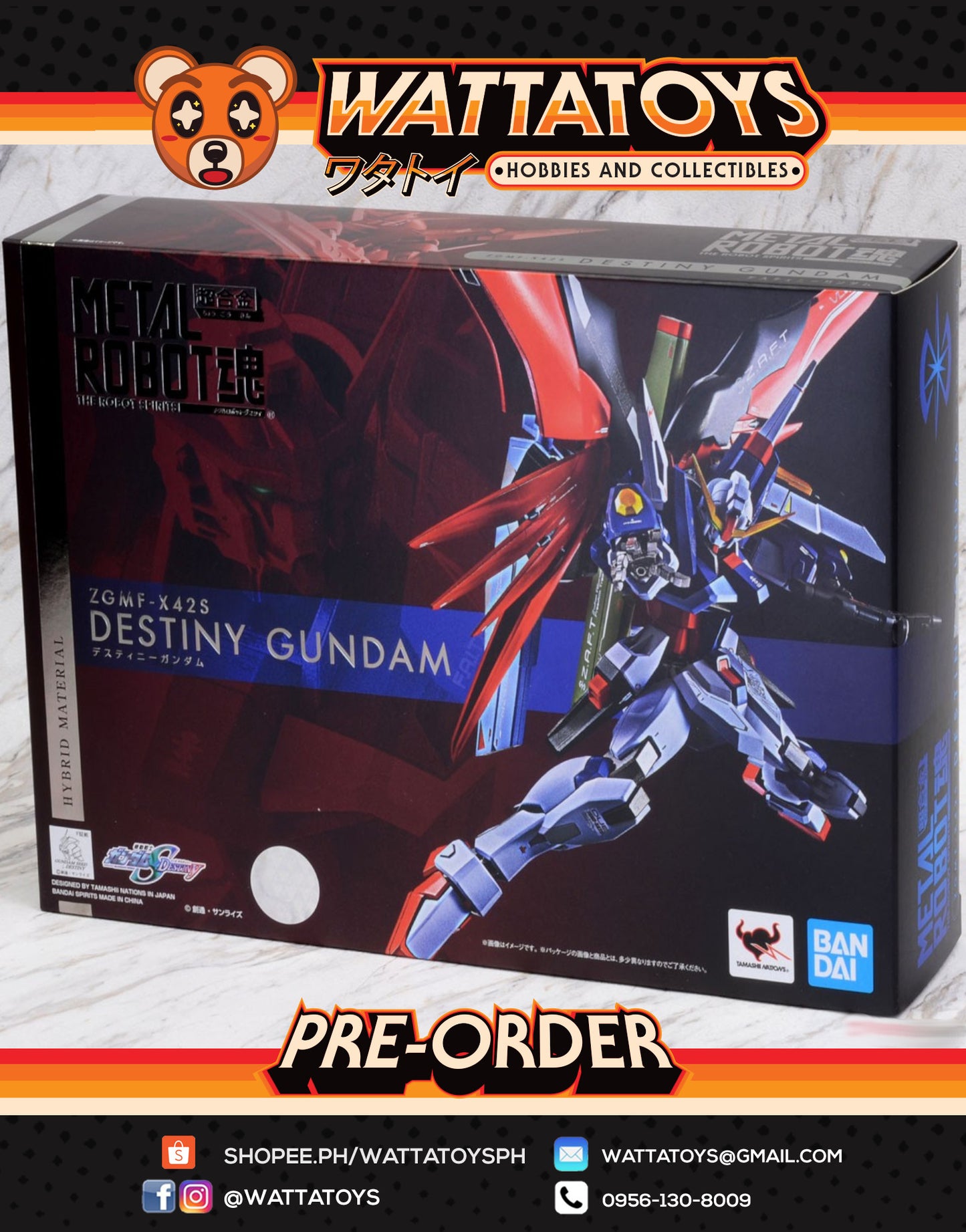 PRE ORDER Metal Robot Spirit - Destiny Gundam