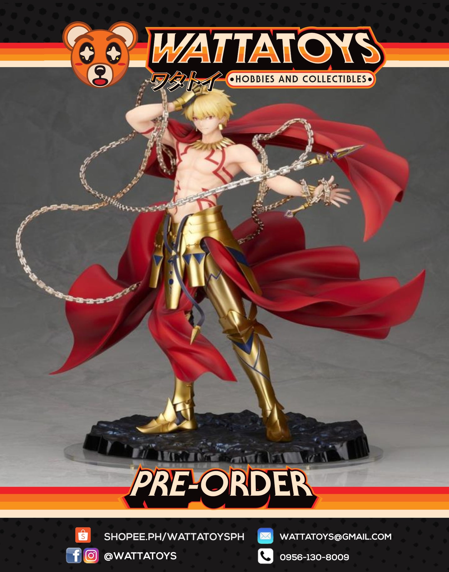 PRE ORDER 1/8 Fate Grand Order - Archer/Gilgamesh