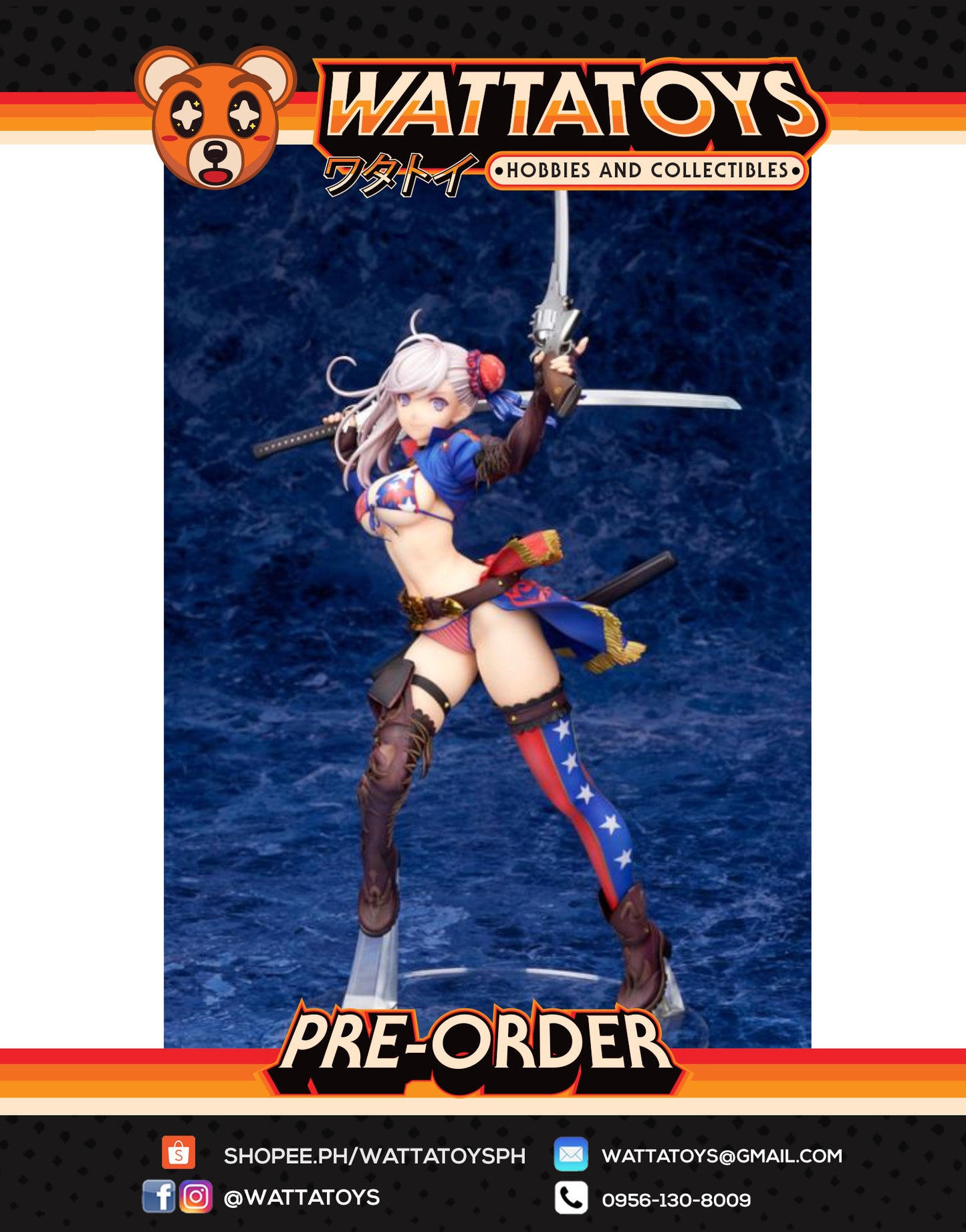 PRE ORDER 1/7 Fate Grand Order Berserker - Musashi Miyamoto