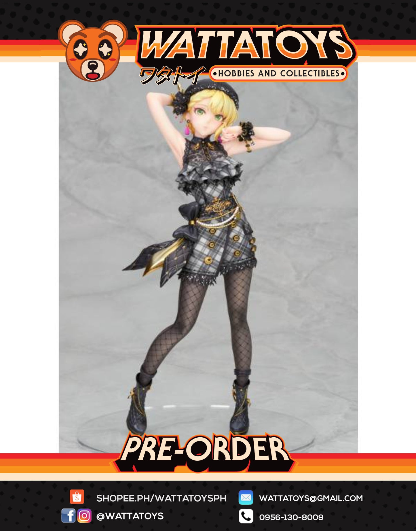 PRE ORDER 1/7 The Idolm@ster Cinderella Girls - Frederica Miyamoto Fre de la mode Ver.