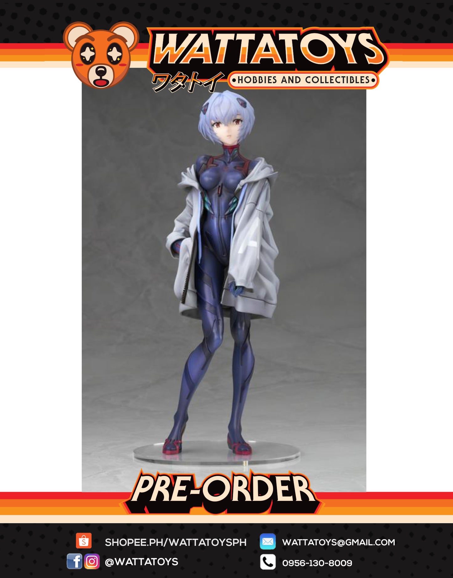 PRE ORDER 1/7 EVA Global Evangelion Rei Ayanami [Tentative Name] Millenials Illust Ver.