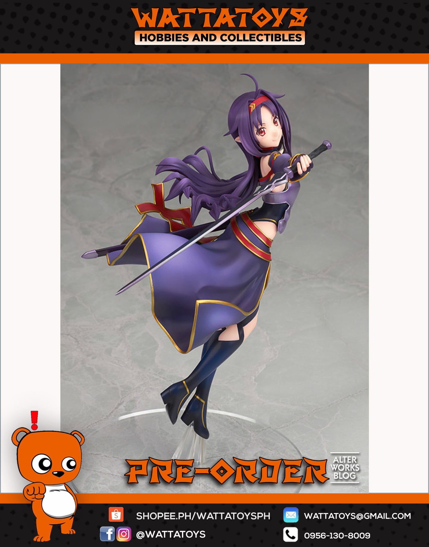 PRE ORDER 1/7 Sword Art Online - Yuuki
