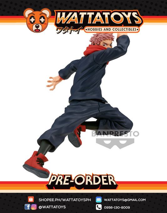 PRE ORDER Jujutsu Kaisen Jufutsunowaza Yuji Itadori 2