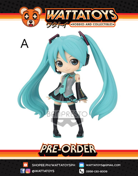 PRE ORDER Q Posket Hatsune Miku