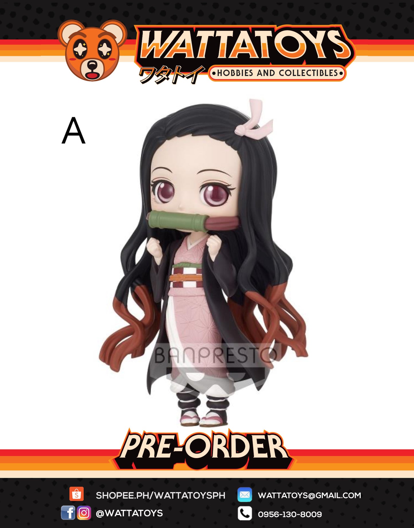 PRE ORDER Q Posket Demon Slayer: Kimetsu no Yaiba - Nezuko Kamado II