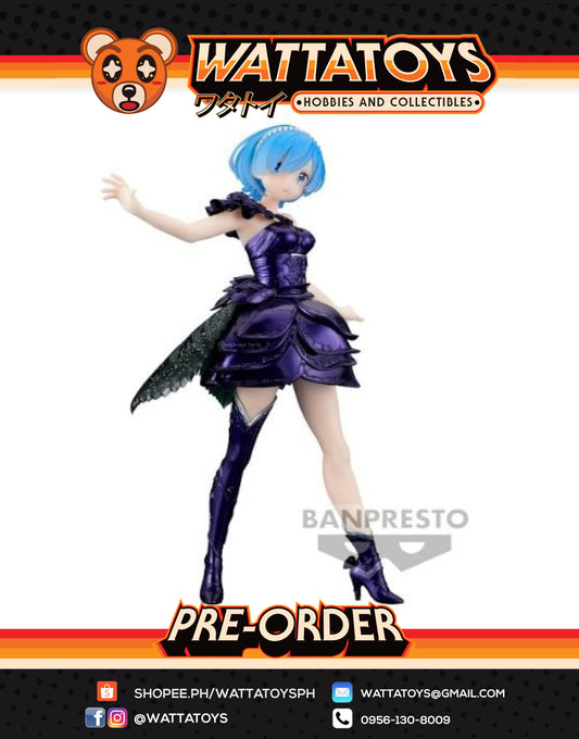 PRE ORDER Re:ZERO Starting Life in Another World Dianacht Couture Rem