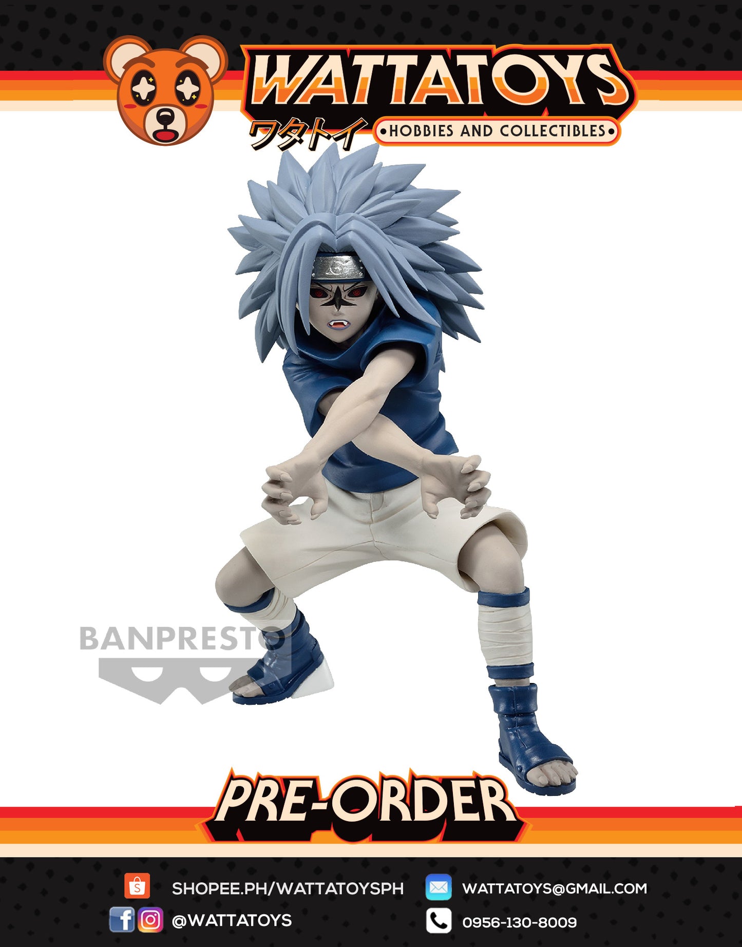 PRE ORDER NARUTO VIBRATION STARS-UCHIHA SASUKE-Ⅱ