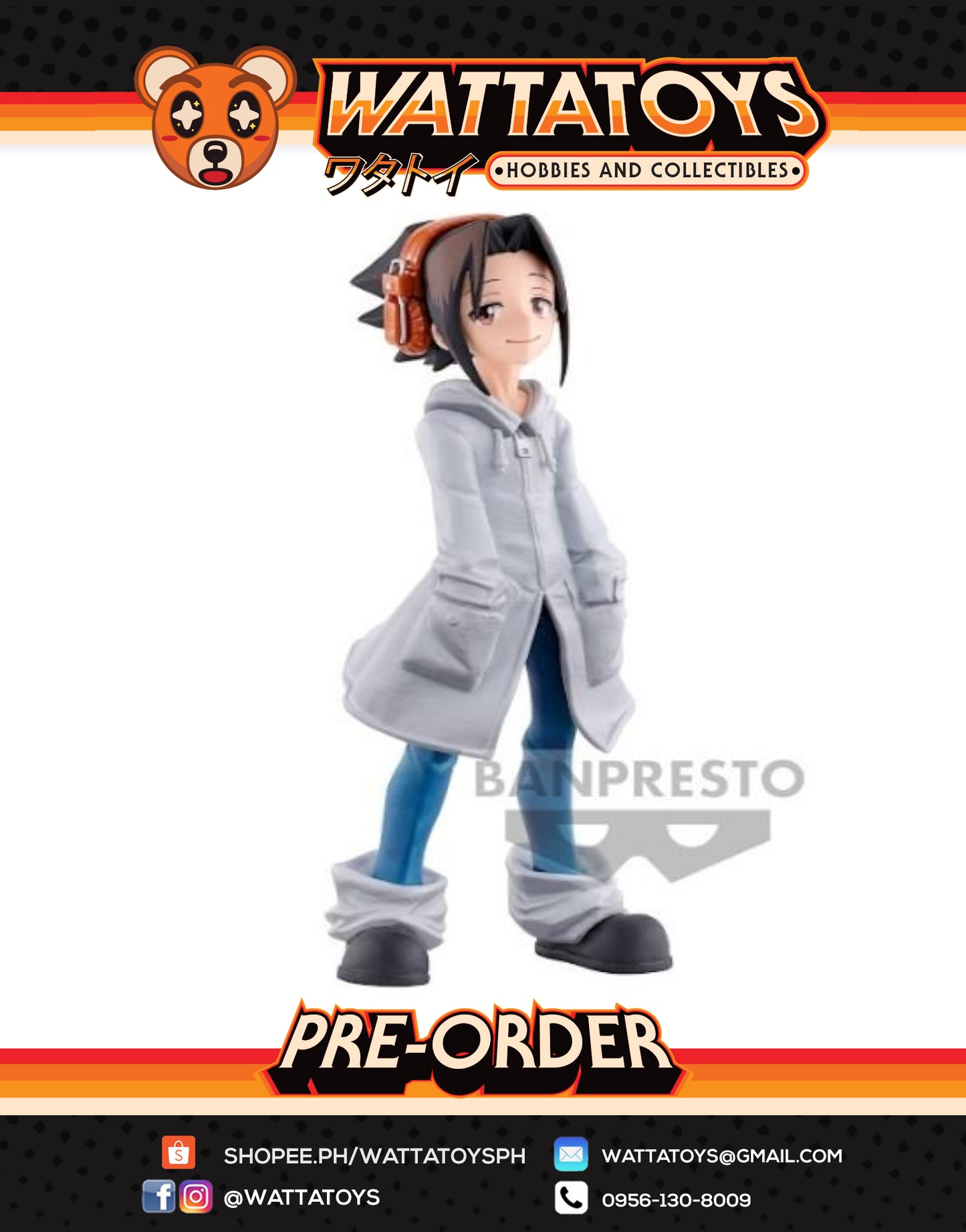 PRE ORDER Shaman King Vol. 3 Yoh Asakura Figure