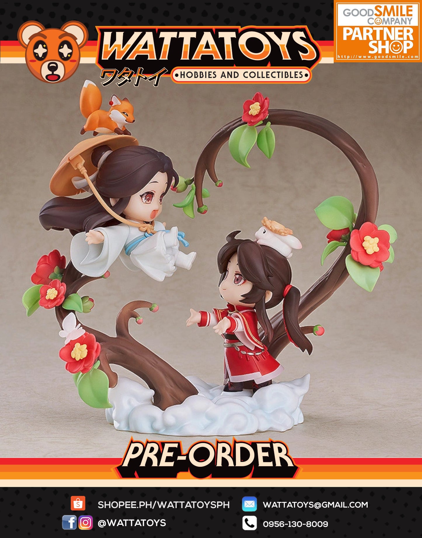 PRE ORDER Chibi Figures Heaven Official's Blessing Xie Lian & San Lang Until I Reach Your Heart Ver.
