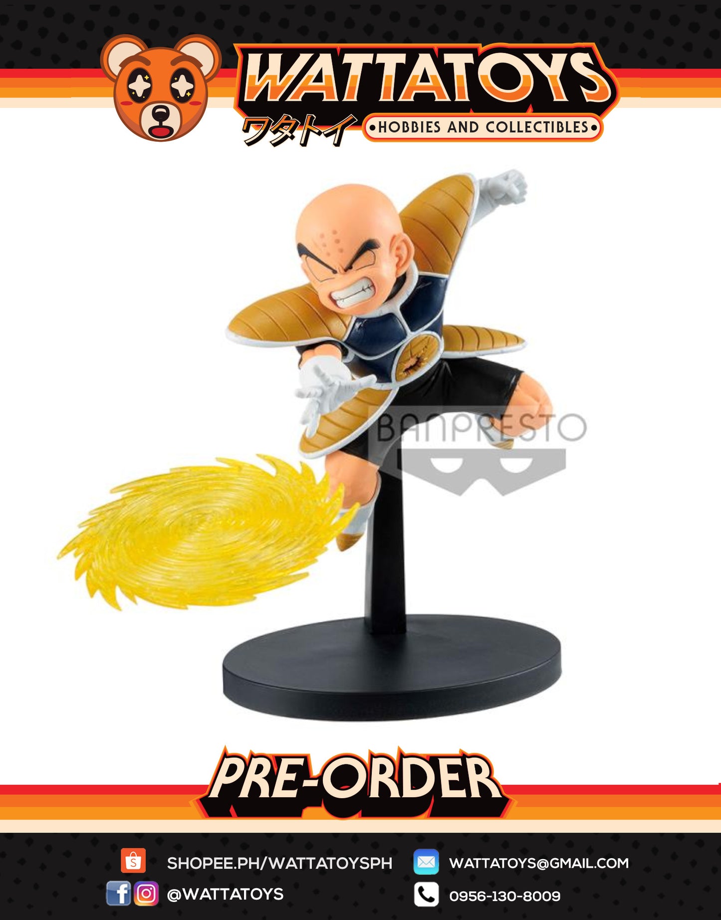 PRE ORDER Dragon Ball Z GxMateria - The Krillin