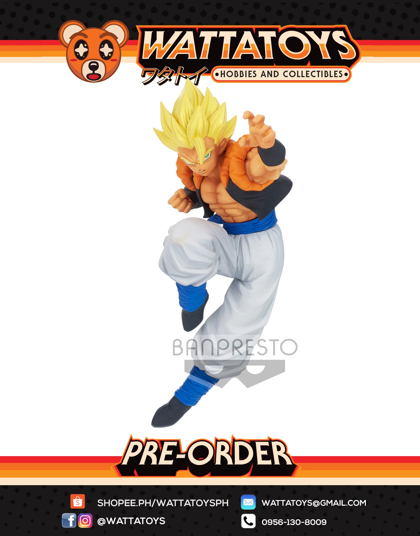 PRE ORDER Dragon Ball Super Son Goku Fes Vol. 15 (B: Super Saiyan Gogeta)