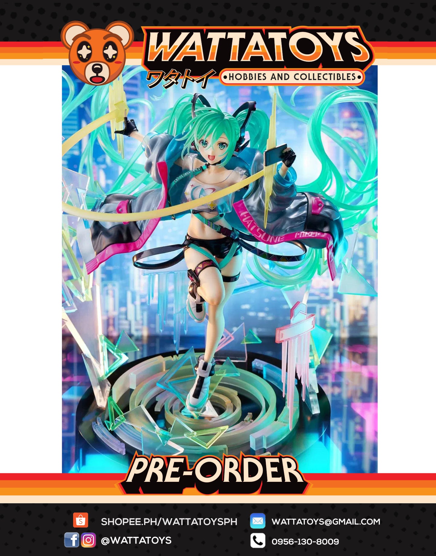 PRE ORDER 1/7 Hatsune Miku - RAGE Project Sekai 2020 Ver.