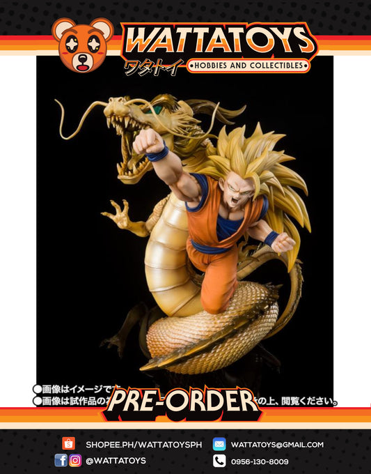 PRE ORDER Figuarts ZERO [EXTRA BATTLE] Dragon Ball Z - Super Saiyan 3 Son Goku: Dragon Fist Explosion