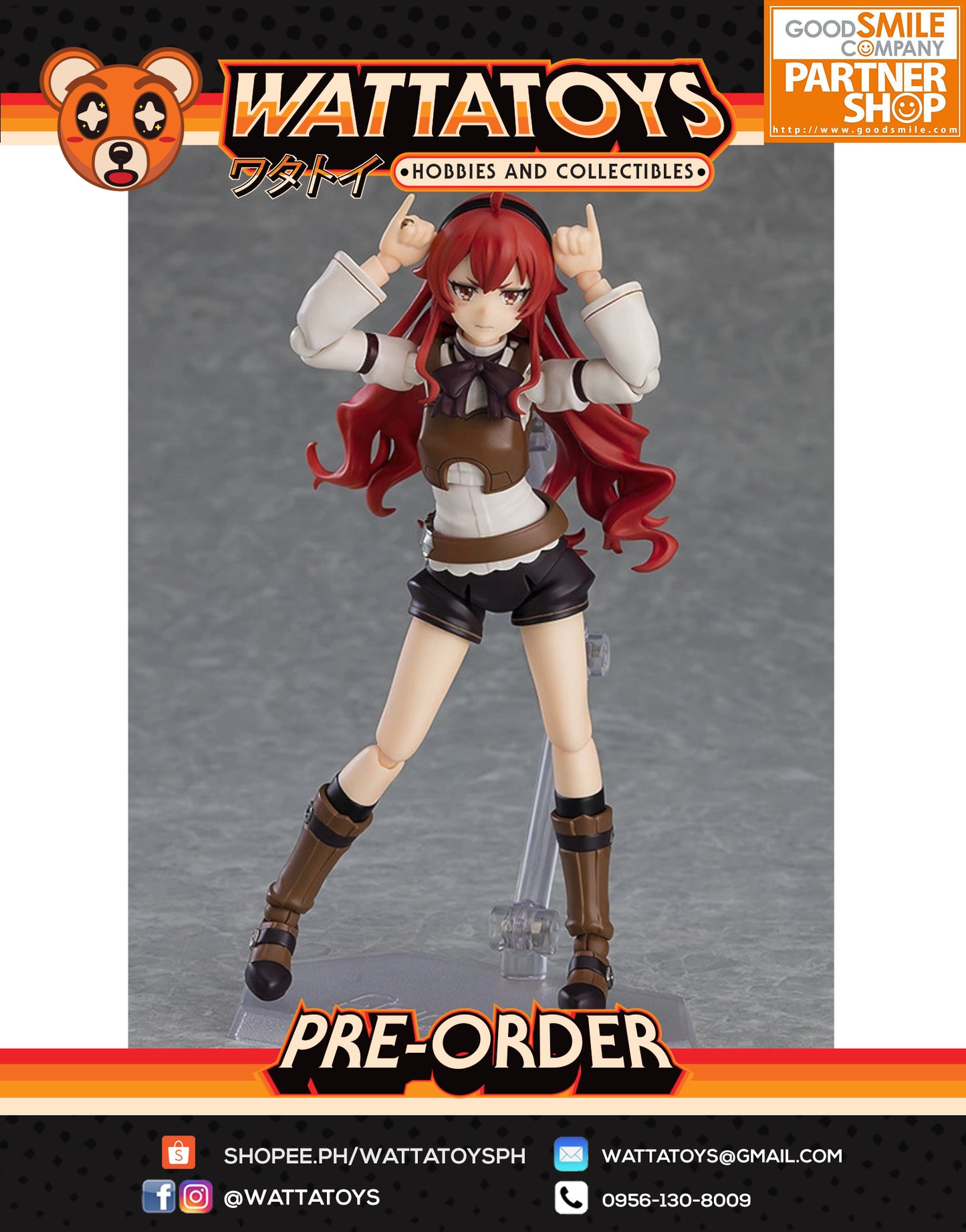 [LIMITED] PRE ORDER Figma #566 Mushoku Tensei: Jobless Reincarnation - Eris Boreas Greyrat