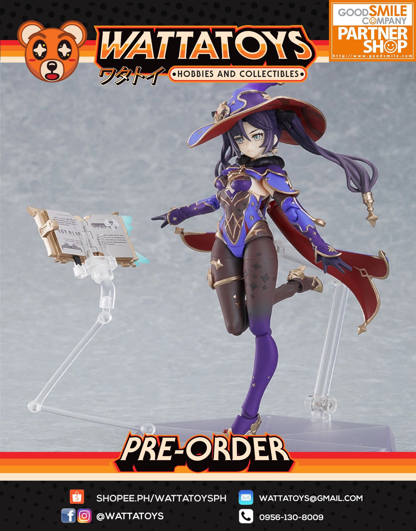 [LIMITED] PRE ORDER Figma #548 Genshin Impact - Mona "Mirror Refelction of Doom" Ver.