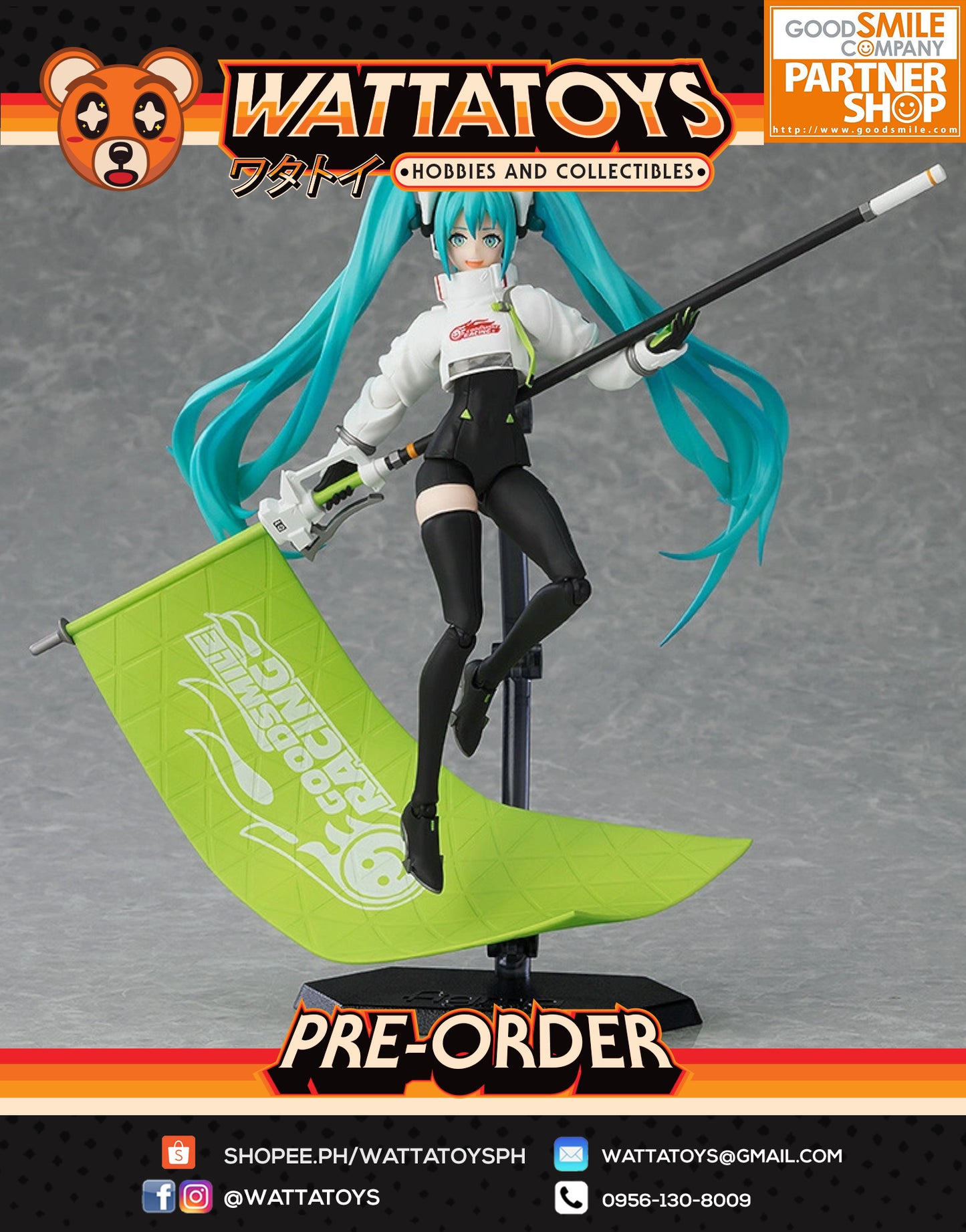 PRE ORDER Figma Racing Miku 2022 Ver.